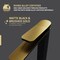 Anzzi 1-Handle Bathroom Vessel Sink Faucet in Matte Black and Brushed Gold L-AZ901MB-BG - alternate 4